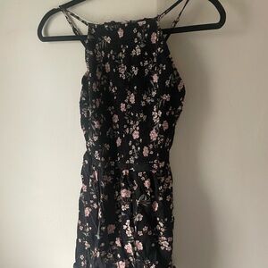 Floral Halter Dress